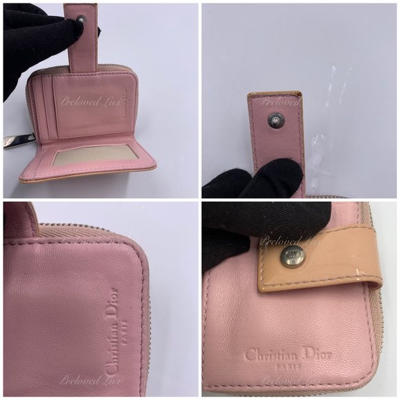 Authentic Christian Dior Pink Wallet Card Case - Picture 13 of 17
